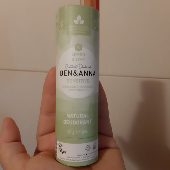 review photo of Ben & Anna Natural Desodorante Persian Lime shared by @andreusky on 11 Apr 2020 - review
