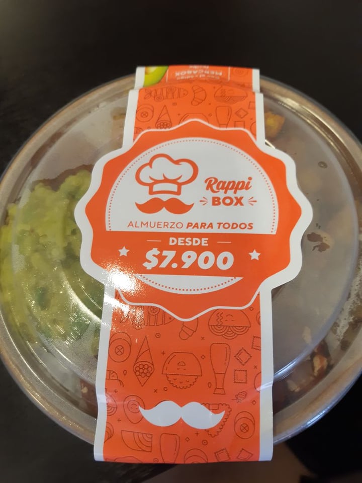 photo of Rappibox Rappi Box Vegetariano shared by @veggienabogota on  06 Nov 2019 - review