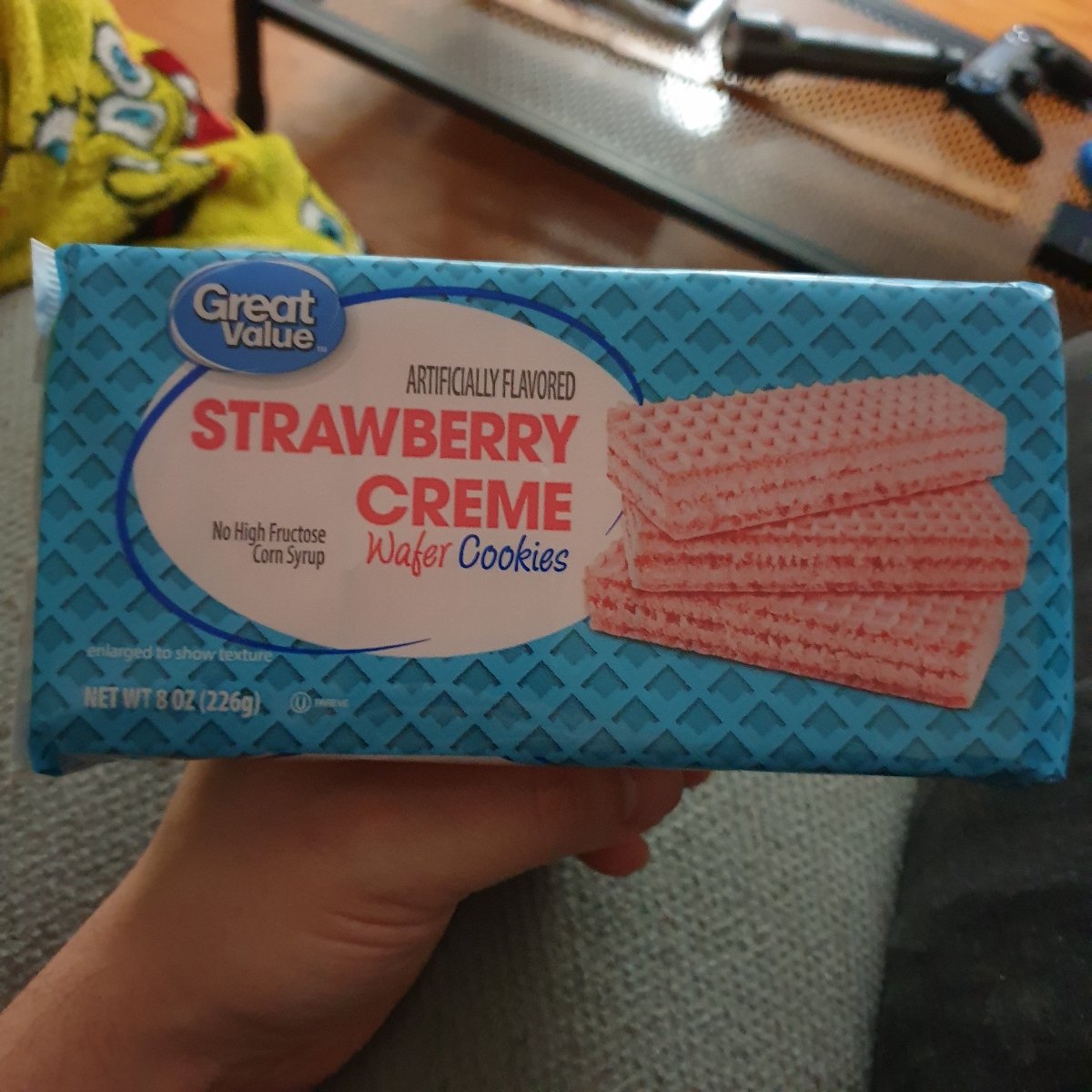 Great Value Strawberry Cream Wafer Cookies Reviews abillion