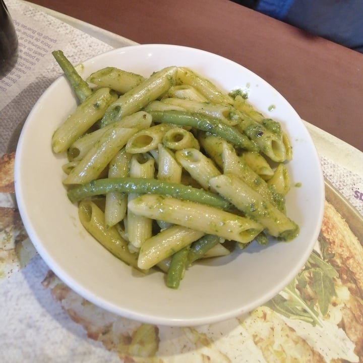 review photo of Buenas Migas Macarrones Con Pesto Y Judias shared by @inmaeternament on 26 Mar 2022 - review