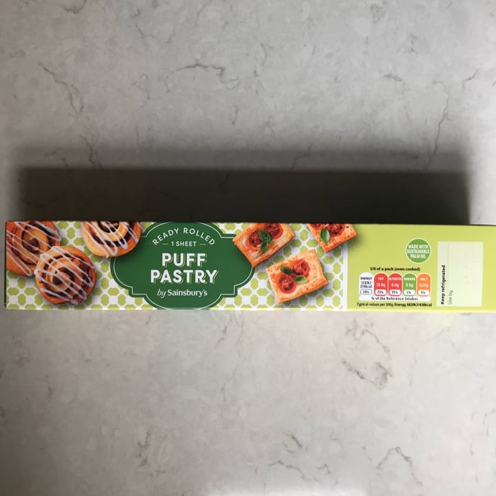 photo of Sainsbury's Puff Pastry shared by @tg83 on  01 Apr 2020 - review