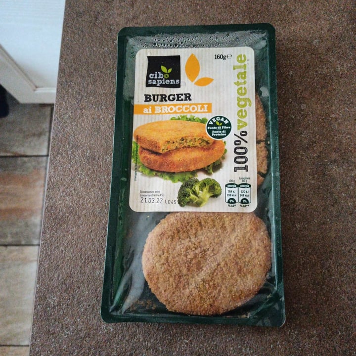 photo of Cibo Sapiens Burger Ai Broccoli shared by @danidi90 on  13 Mar 2022 - review