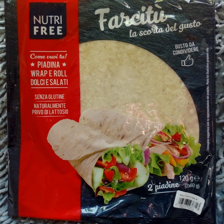 photo of Nutri free Piadina farcitu' senza glutine shared by @ferreirautkina on  17 May 2022 - review