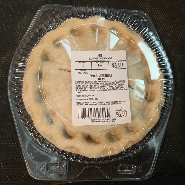 photo of Bloomingfoods Market & Deli Near West Side Vegetable Pot Pie shared by @allhess on  08 May 2020 - review