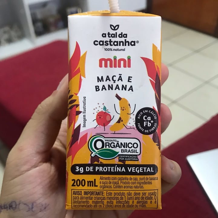 review photo of A Tal da Castanha mini - maçã e banana shared by @izamontechi on 12 May 2022 - review