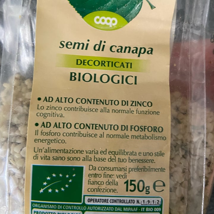 photo of Vivi Verde Coop Semi di canapa shared by @gaia98 on  01 Apr 2022 - review