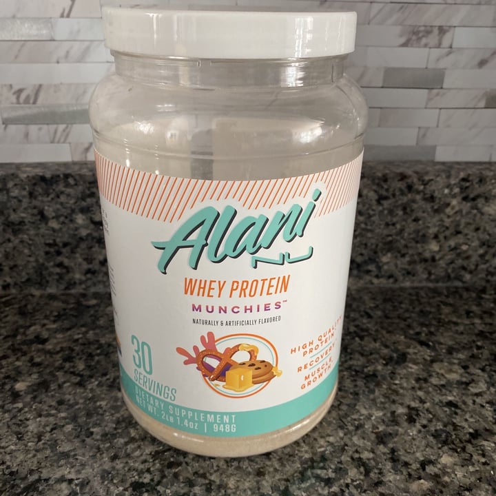 photo of Alani Nu Munchies Whey Protein shared by @sunshinestate2123 on  30 Jun 2021 - review