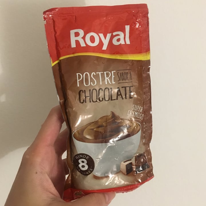 review photo of Royal Postre sabor Chocolate shared by @valentinadelalune on 28 Mar 2021 - review