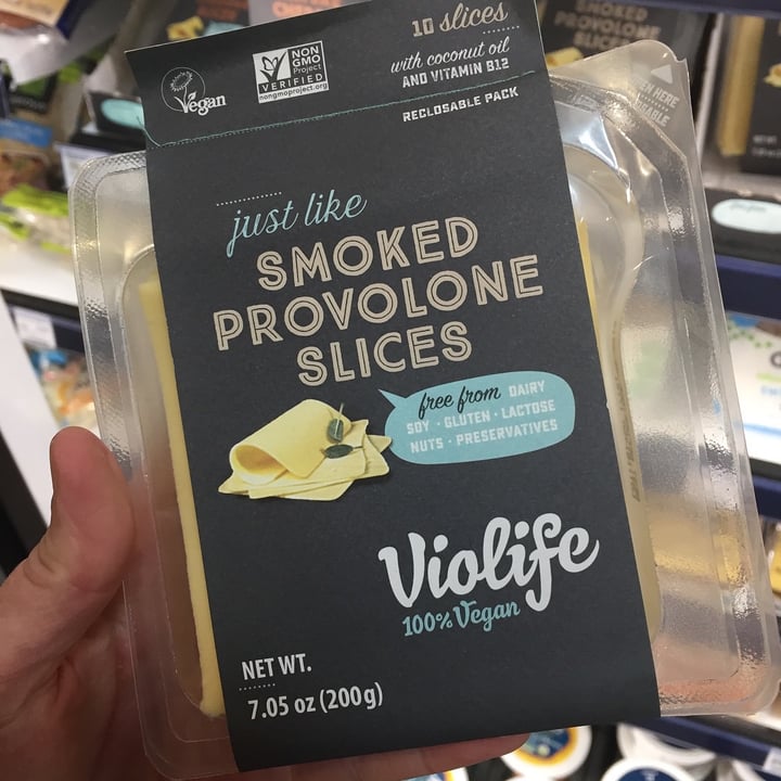 photo of Violife Smoked Provolone Slices shared by @eddie101 on  02 Dec 2019 - review