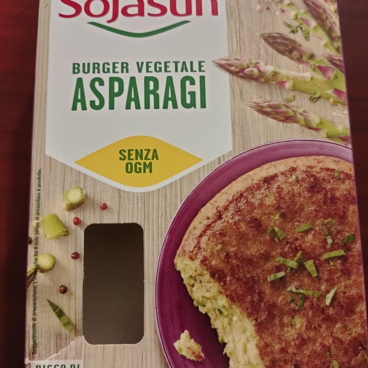photo of Sojasun Burger Vegetale Asparagi shared by @manuelita111 on  15 Jan 2022 - review