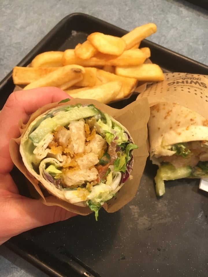 photo of Swing Kitchen Kitchen Wrap shared by @highcarbplantfood on  04 Mar 2020 - review