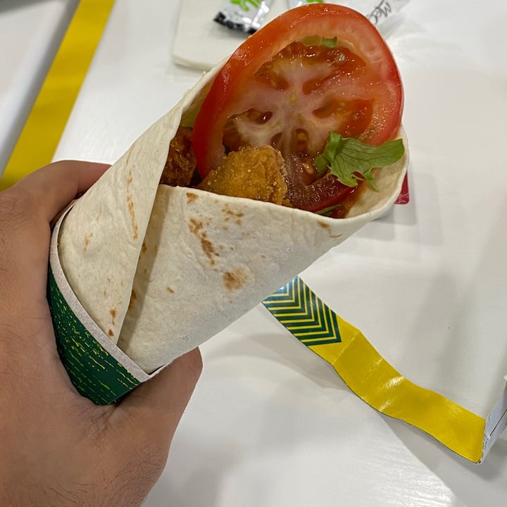 photo of McDonald's Kilburn Spicy Veggie Wrap shared by @devang on  23 May 2021 - review