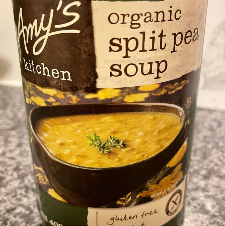 review photo of Amy’s Kitchen Organic Split Pea Soup shared by @snowpeasally on 13 Jun 2022 - review