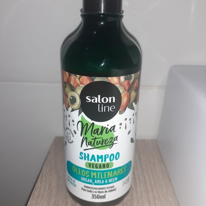 photo of Salon line Shampoo Óleos Milenares shared by @catharinac on  01 Nov 2021 - review