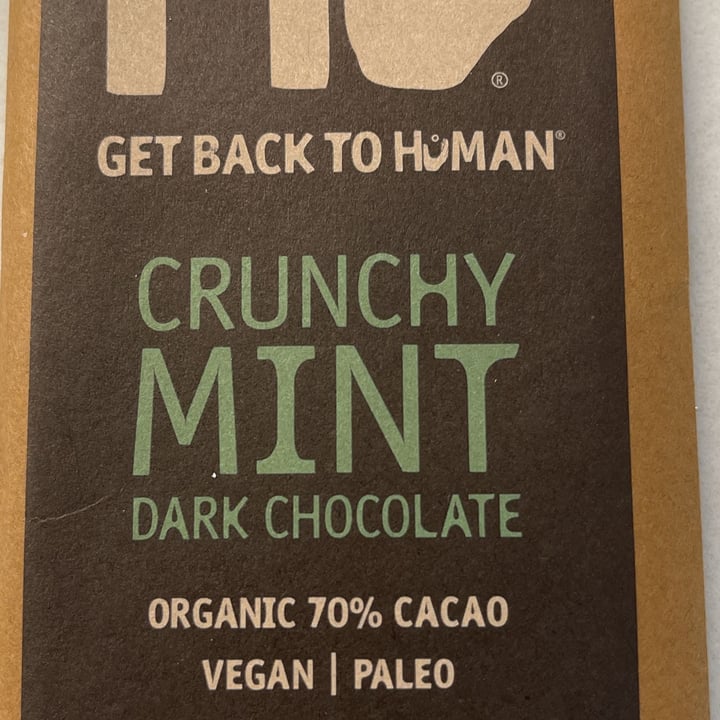 photo of Hu Kitchen crunchy mint dark chocolat shared by @cristiniana on  24 May 2022 - review