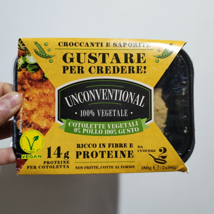 photo of Unconventional Cotolette Vegetali 0% Pollo 100% Gusto shared by @fusilla on  02 Dec 2022 - review