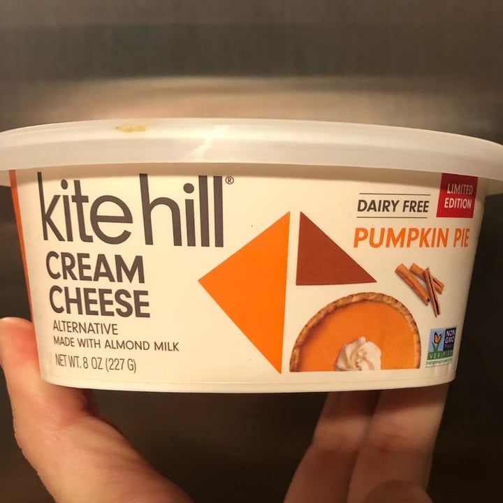 photo of Kite Hill Cream Cheese Alternative Pumpkin Pie shared by @parifairie on  10 Oct 2021 - review