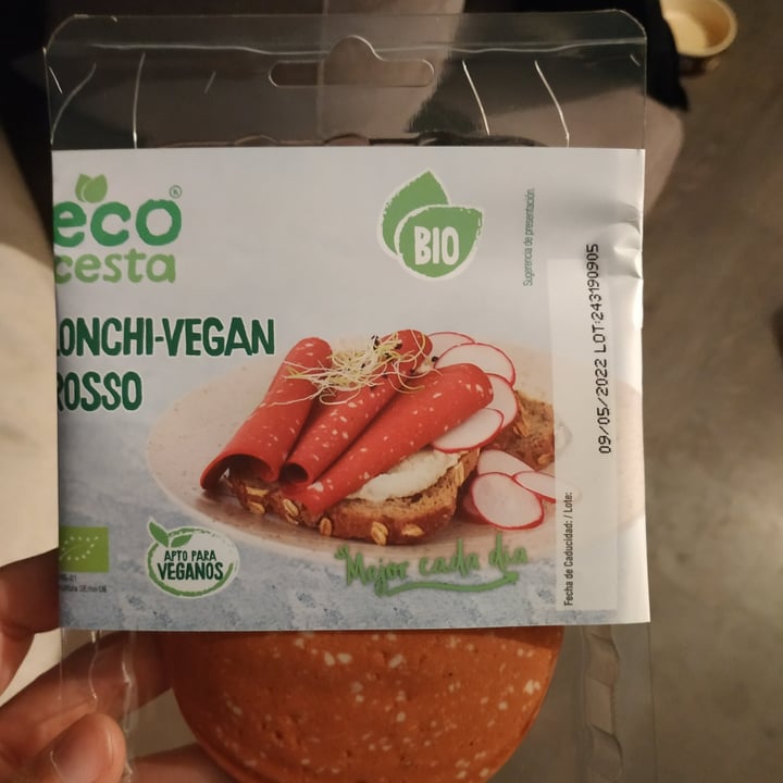photo of Ecocesta Lonchi vegan rosso shared by @runa on  19 Dec 2021 - review