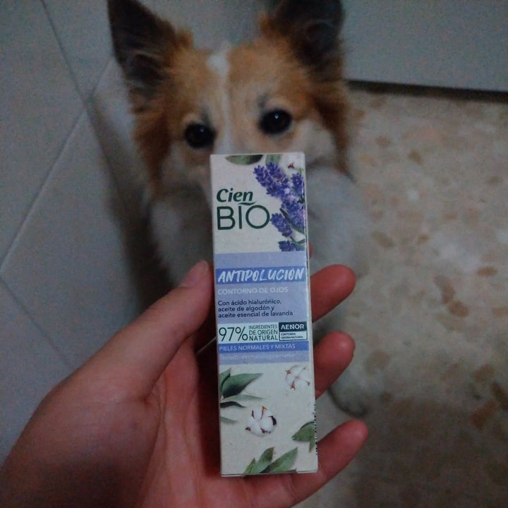 photo of CIEN Bio Cien Bio (Lidl) Contorno Ojos Antipolucion shared by @theandalusianqueer on  27 Jul 2021 - review