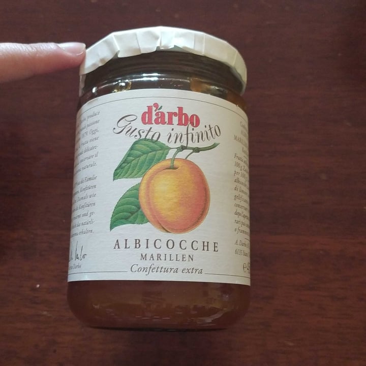 photo of d’arbo Apricot fruit spread shared by @oliviapacifici on  15 Mar 2022 - review