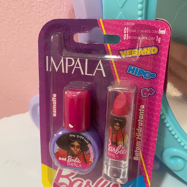 review photo of impala barbie impala esmalte e baton infantil barbie shared by @sandraoliveira on 15 Sep 2022 - review
