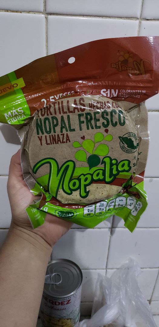 photo of Nopalia Tortillas Hechas Con Nopal Fresco Y Linaza shared by @katiardz on  17 Feb 2020 - review
