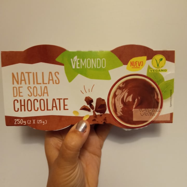 photo of Vemondo Natillas de Soja - Sabor Chocolate shared by @lalocadelosgatos8 on  08 Jan 2022 - review