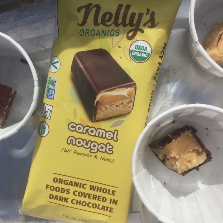 photo of Nelly's Organics Caramel Nougat shared by @lindailse on  13 Feb 2021 - review