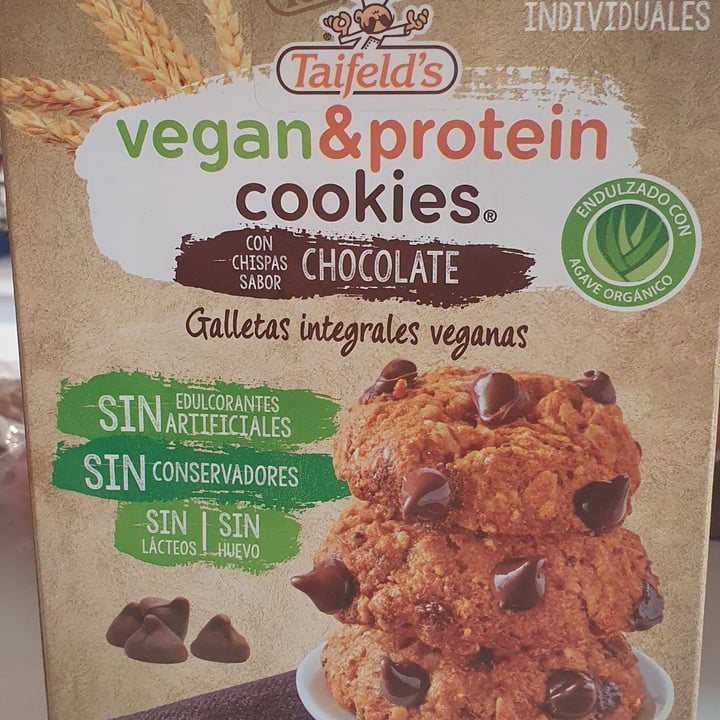 photo of Taifeld’s Vegan & Protein Cookies con Chispas de Chocolate shared by @bernardini96 on  25 Jun 2022 - review