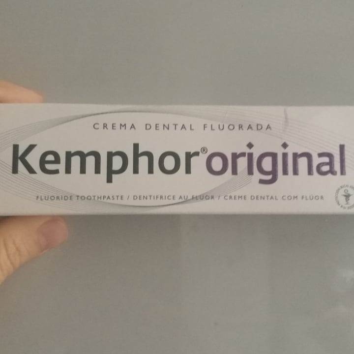 photo of Kemphor Crema dental fluorada shared by @lispm on  24 Oct 2020 - review