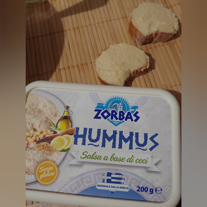 photo of Zorbas Hummus shared by @letiziab on  01 Sep 2022 - review