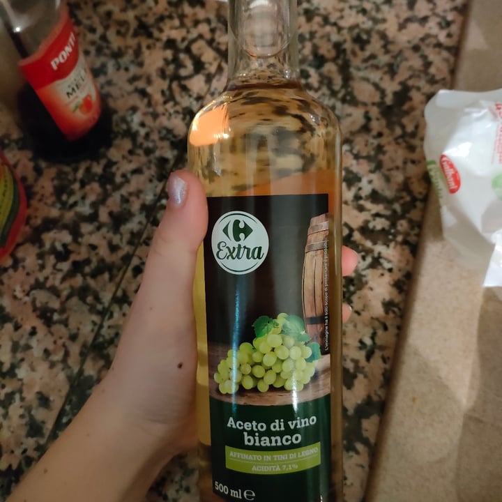review photo of Carrefour Aceto di vino bianco shared by @giulianat on 07 Apr 2022 - review