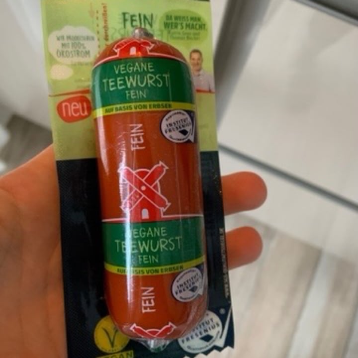 photo of Rügenwalder Mühle Vegane Teewurst Fein shared by @zartfuehlend on  29 Apr 2020 - review