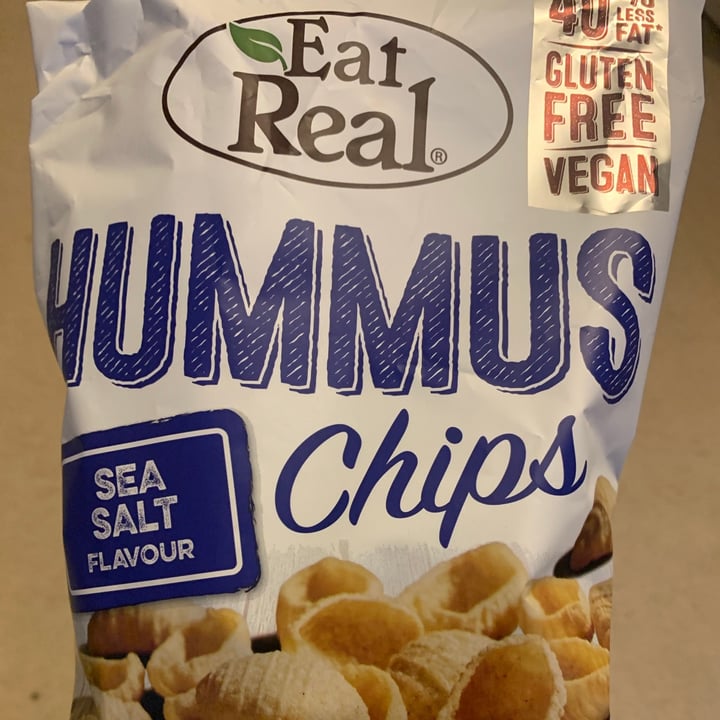 review photo of Eat Real Hummus Chips Sea Salt Flavour shared by @argentinaenberlin on 06 Jun 2021 - review