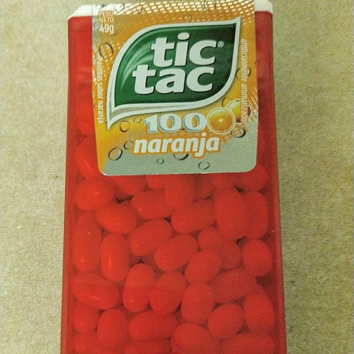 photo of Tic tac Tic Tac Naranja shared by @ilyabv on  19 Mar 2021 - review