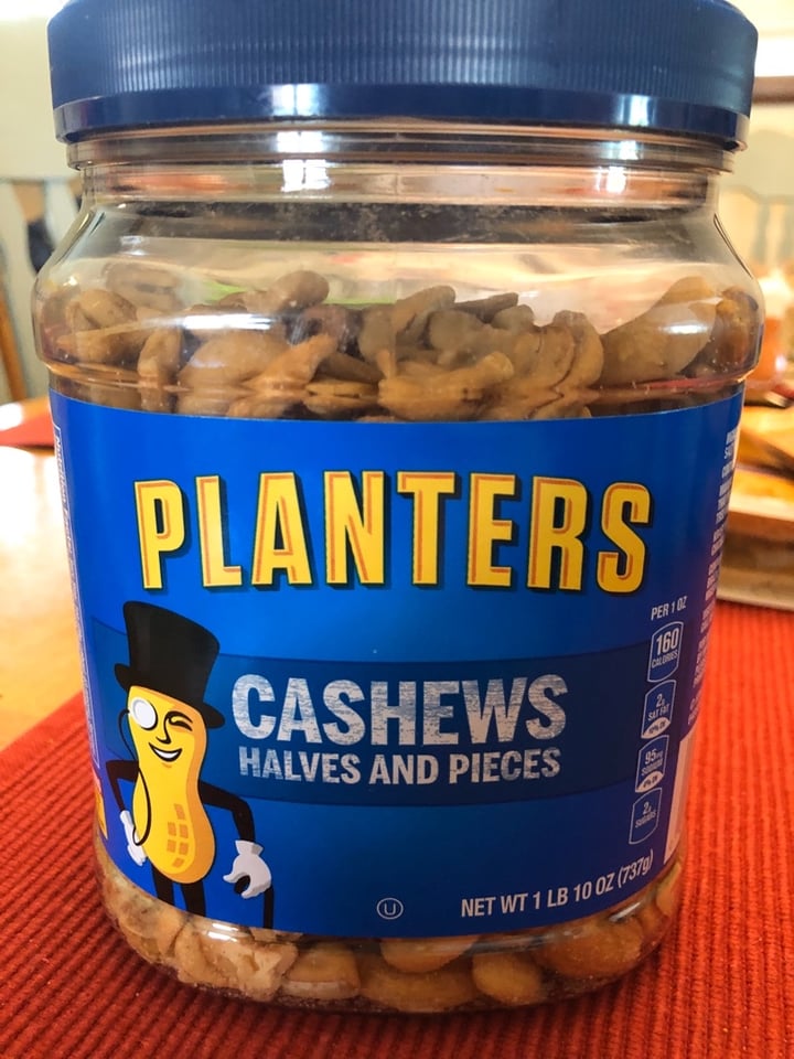 photo of Planters Cashews Halves and Pieces shared by @shellkb1919 on  29 Dec 2019 - review