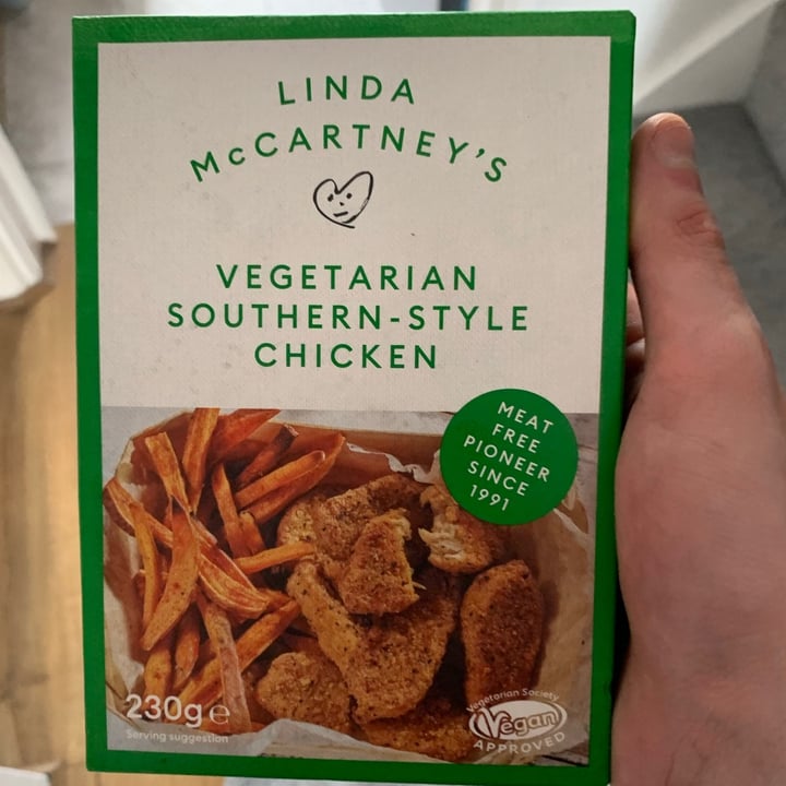 photo of Linda McCartney's Vegetarian Southern-Style Chicken shared by @jackbennettxvx on  05 Jun 2021 - review