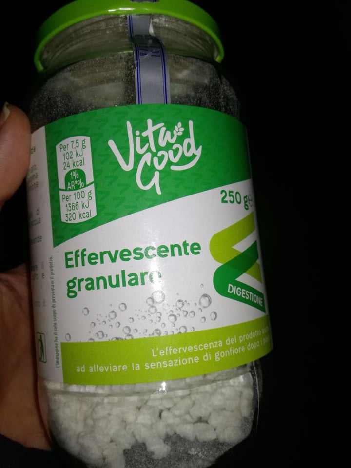 photo of Vita Good effervescente granulare Vita Good effervescente granulare shared by @miriamealbertoveg on  24 Mar 2020 - review