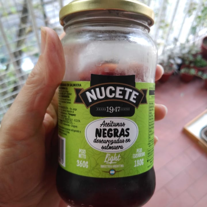 photo of Nucete Aceitunas negras shared by @vegmar on  09 Feb 2021 - review