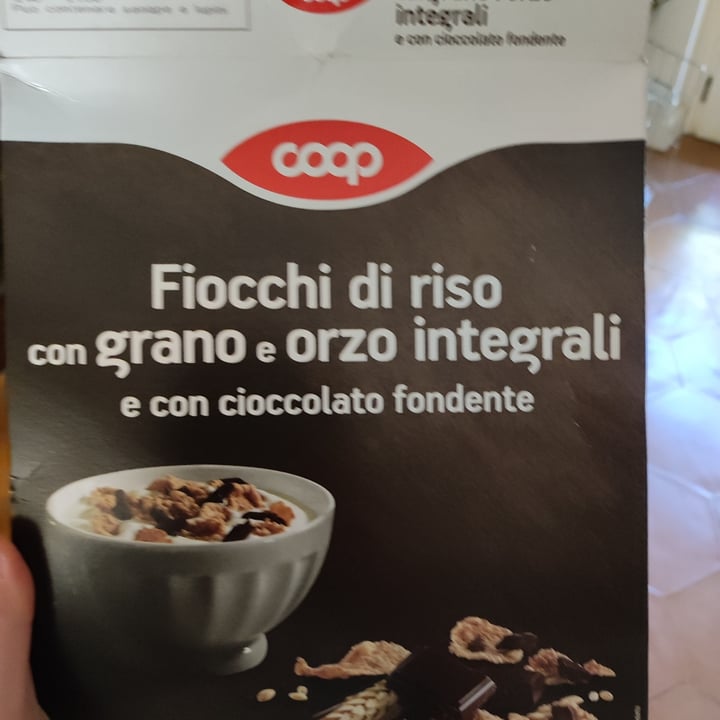 review photo of Coop Fiocchi di riso con grano e orzo integrali E Con Cioccolato Fondente shared by @xeverlong on 11 Jun 2022 - review