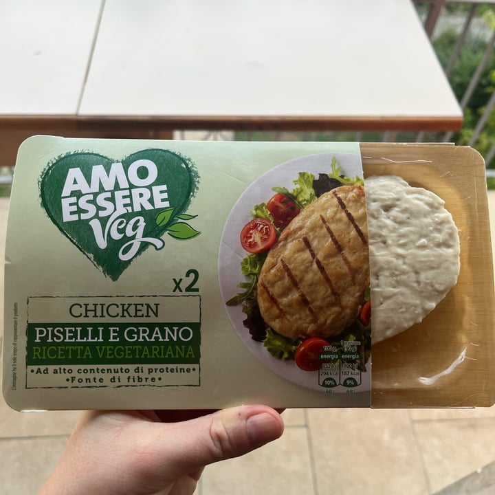 photo of Amo Essere Veg chicken shared by @melyv on  09 Sep 2022 - review