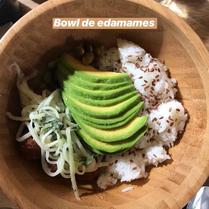 review photo of Restaurante Kaime Bowl edamames shared by @marianavasquez3 on 30 May 2020 - review