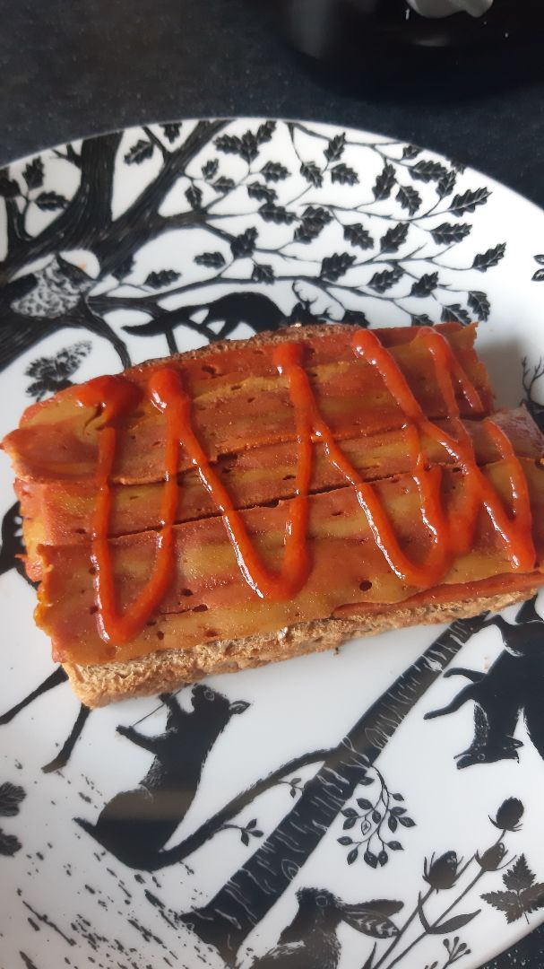 photo of Waitrose Vegan Bacon shared by @erinridley on  25 Dec 2019 - review