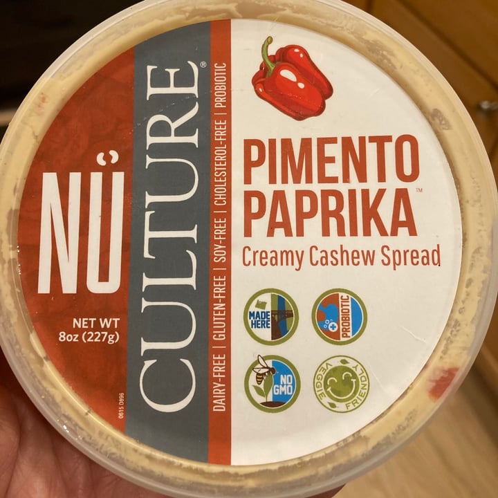 photo of Nut Culture Smoked Paprika Cheese Wheel shared by @gutsygrackle on  21 May 2021 - review