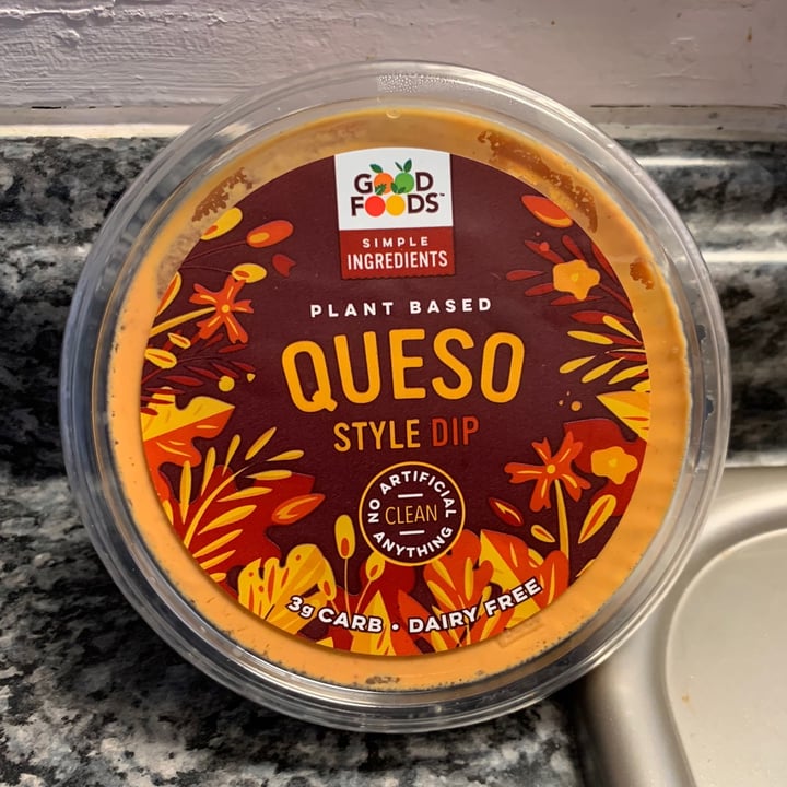 photo of Good Foods Queso shared by @allhess on  03 Feb 2021 - review