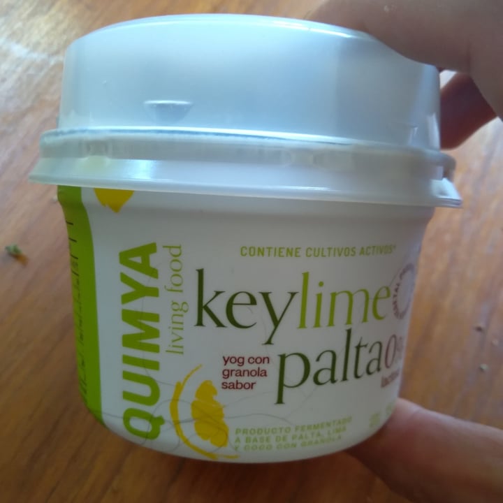 photo of Quimya Yogur con Granola Keylime Palta shared by @almizkle on  24 Dec 2021 - review