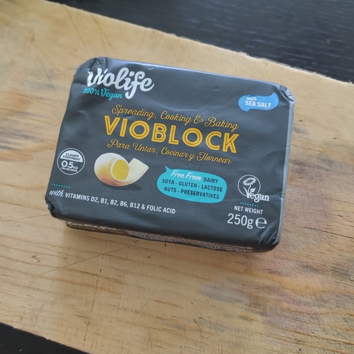 photo of Violife Vioblock with sea Salt shared by @angely123 on  29 May 2022 - review