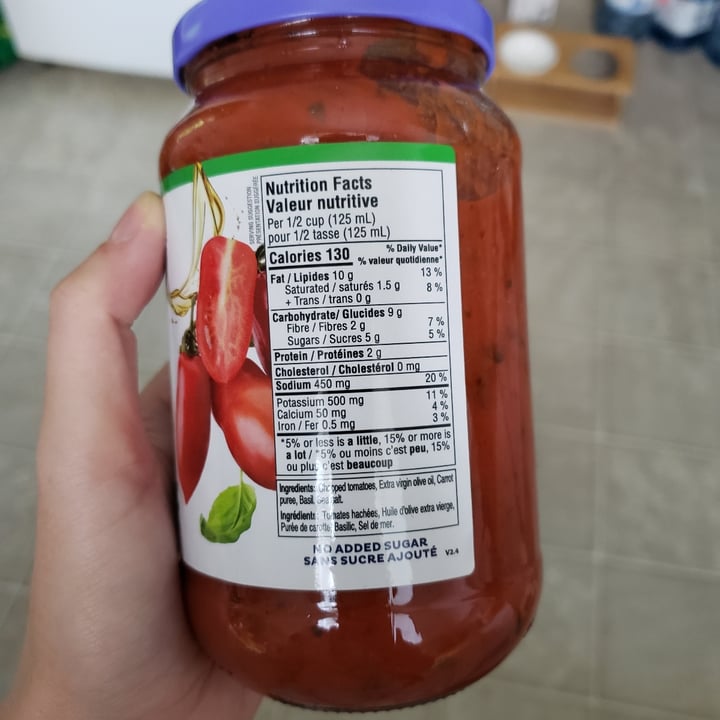 review photo of Fody Tomato Basil Pasta Sauce shared by @mandylee on 15 Jul 2021 - review