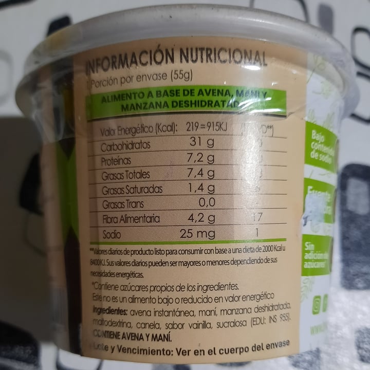 photo of Byourfood Avena to go shared by @chuny on  01 Feb 2022 - review