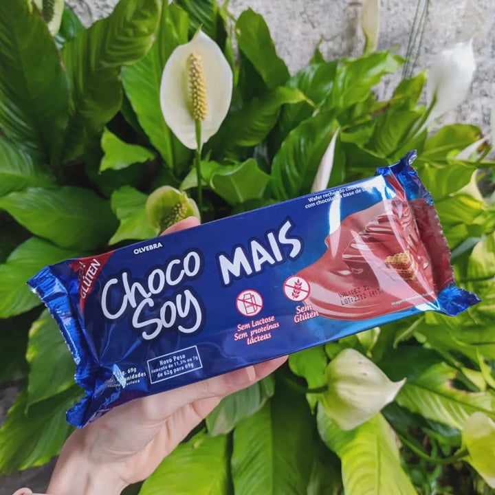 photo of Olvebra Choco Soy - Wafer Recheado shared by @mariveggy on  06 Apr 2022 - review